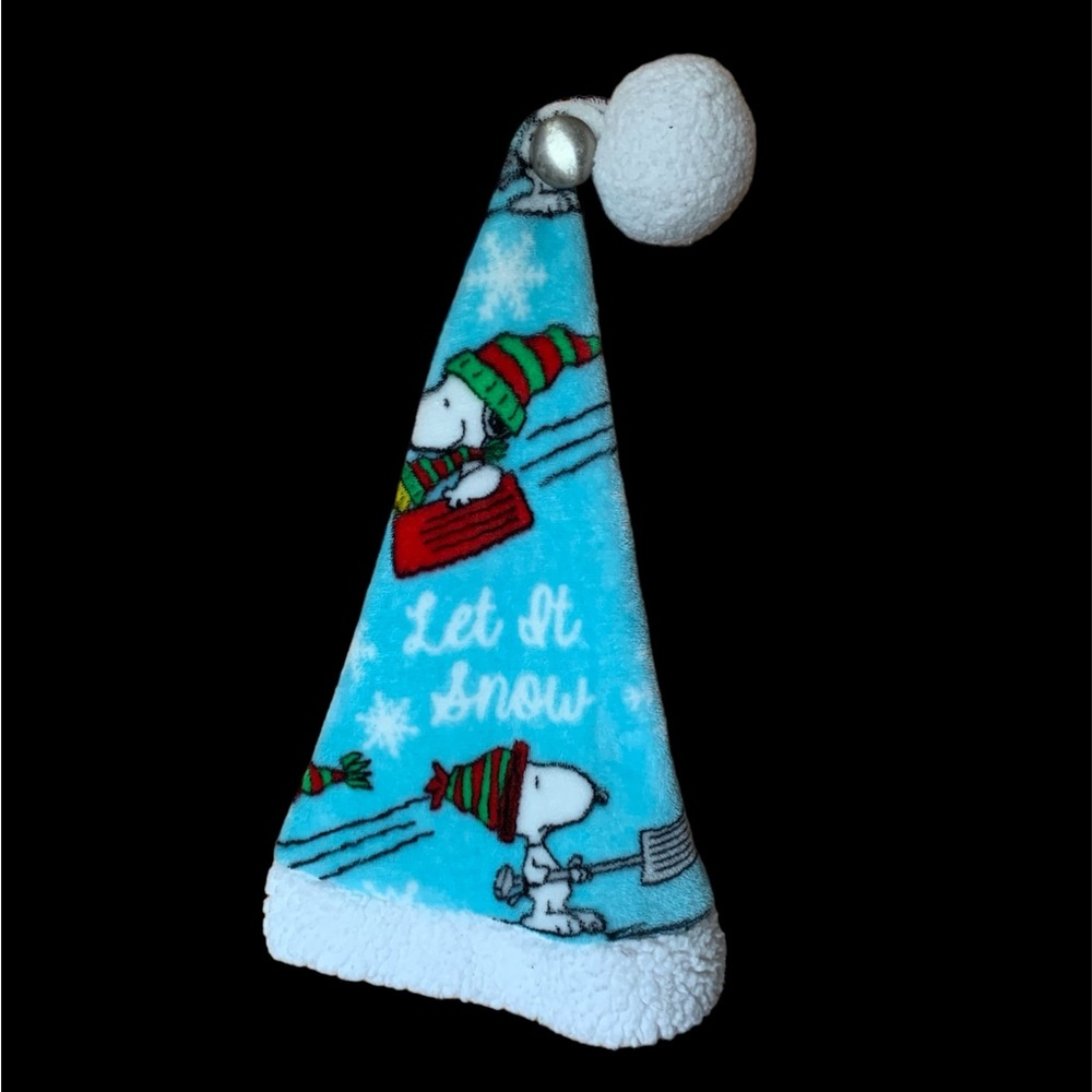 Adorable OS kids blue PEANUTS Snoopy beanie hat